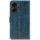 Чехол-книжка Crazy Horse для Xiaomi Redmi 13 4G/Poco M6 4G Dark Blue (Front) - Фото 2