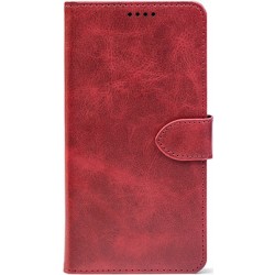 Чехол-книжка Crazy Horse для Xiaomi Redmi 13 4G/Poco M6 4G Red Wine (Front)