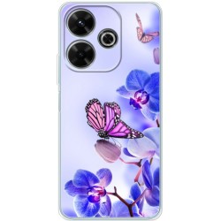 Чехол BoxFace для Xiaomi Redmi 13 4G/Poco M6 4G Orchids and Butterflies