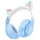 Bluetooth-гарнітура Hoco W42 Adventure Crystal Blue - Фото 1