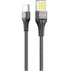 Кабель Proove Double Way Weft USB to Type-C 2.4A 1m Black (CCDW20001201) - Фото 1