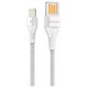 Кабель Proove Double Way Weft USB to Lightning 2.4A 1m White (CCDW20001102)