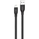 Кабель Proove Flat Out USB to Lightning 2.4A 1m Black (CCFO20001101) - Фото 1