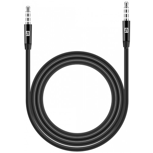 Аудио-кабель ArmorStandart 3.5mm (mini-Jack) Male to 3.5mm (mini-Jack) Male 1m Black (ARM76890)