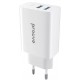 Сетевое зарядное устройство Proove Rapid 30W 2 USB + Type-C White (WCRP30210002) - Фото 1