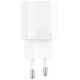 Сетевое зарядное устройство Proove Silicone Power Plus 20W Type-C + USB White (WCSP2011002)