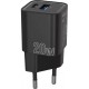 Сетевое зарядное устройство Proove Silicone Power Plus 20W Type-C + USB Black (WCSP2011001)