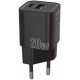 Сетевое зарядное устройство Proove Silicone Power Plus 20W Type-C + USB Black (WCSP2011001) - Фото 2