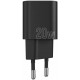 Сетевое зарядное устройство Proove Silicone Power Plus 20W Type-C + USB Black (WCSP2011001) - Фото 3