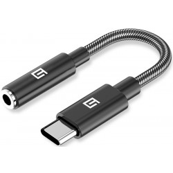 Перехідник ArmorStandart USB Type-C Male to 3.5mm (mini-Jack) Female Black (ARM76887)