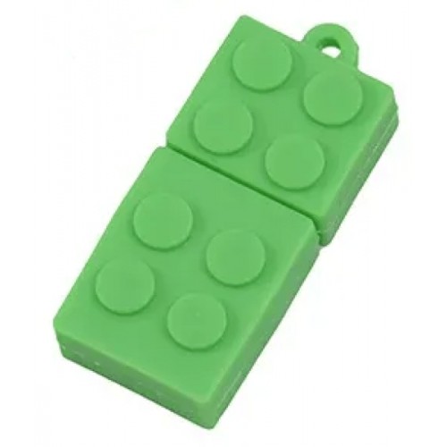 Флеш пам'ять Optima OP-408 Lego 32GB USB2.0 Green