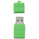 Флеш пам'ять Optima OP-408 Lego 32GB USB2.0 Green - Фото 2
