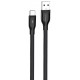 Кабель Proove Flat Out USB to Type-C 2.4A 1m Black (CCFO20001201)