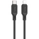 Кабель Hoco X90 Cool silicone PD Type-C to Lightning 2.4A 1m Black