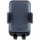 Автомобільний тримач HOCO H27 Rock push-type car holder (center console) Black Gray - Фото 2