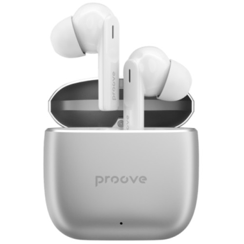 Bluetooth-гарнитура Proove Cold Sound TWS Silver/White (TWCS00010002)