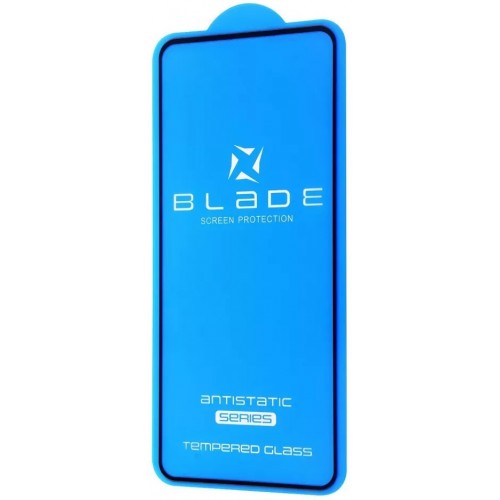 Защитное стекло BLADE ANTISTATIC Series Full Glue для Xiaomi Redmi 10C/12C/A3/Poco C40 Black