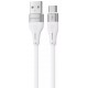 Кабель Proove Soft Silicone USB to Type-C 2.4A 1m White (CCSO20001202)