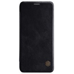 Кожаный чехол (книжка) Nillkin Qin Series для Samsung Galaxy A6 Plus (2018) Black