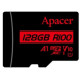 Карта памяти Apacer microSDHC 128GB UHS-I Class 10 + SD-адаптер (AP128GMCSX10UB-R) - Фото 2