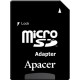 Карта памяти Apacer microSDXC 64GB UHS-I Class 10 + SD-адаптер (AP64GMCSX10UB-R) - Фото 3