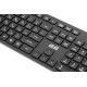 Клавиатура 2E KS260 WL EN/UKR Black (2E-KS260WB) - Фото 4
