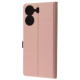 Чохол-книжка WAVE Flap для Xiaomi Redmi 13C 4G/Poco C65 Pink Sand - Фото 1