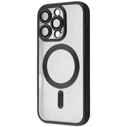 Чехол Metal Matte Case with Magnetic Ring для iPhone 16 Pro Max Black Titanium