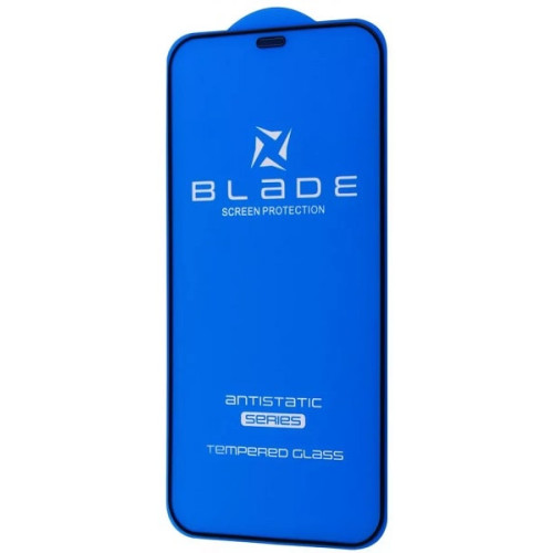 Защитное стекло BLADE ANTISTATIC Series Full Glue для iPhone 12/12 Pro Black