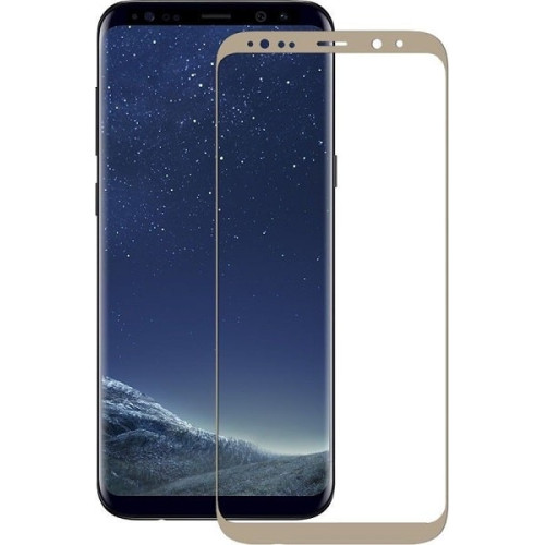 Защитное стекло для Samsung S8+ Gold
