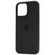 Чехол Silicone Case with MagSafe для iPhone 16 Pro Max Black - Фото 1
