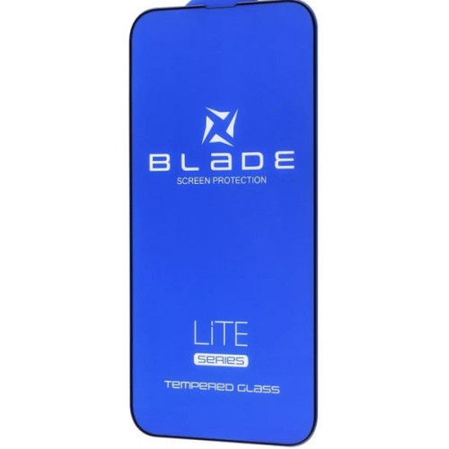 Защитное стекло BLADE LITE Series Full Glue для iPhone 15 Pro Max Black