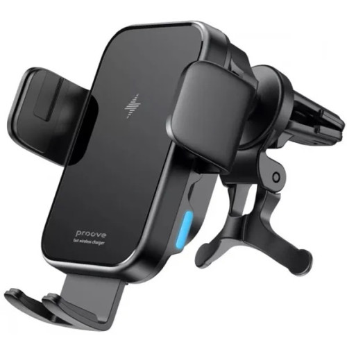 Автомобильный держатель с БЗУ Proove Triple Clamp 15W Black (WHTC15010001)