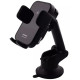 Автомобильный держатель с БЗУ Proove Triple Clamp 15W Black (WHTC15010001) - Фото 2