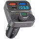 FM-трансмиттер Proove FM Launcher Luxor SE 36W (PD+QC3.0) Type-C+USB Gray (FMLX20120003) - Фото 1