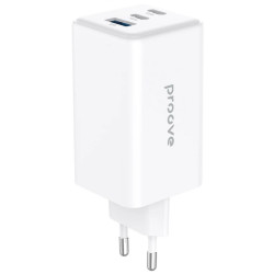 Сетевое зарядное устройство Proove Pocket GaN 100W (2Type-C + USB) White (WCPG10012202)