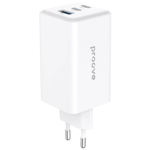 Сетевое зарядное устройство Proove Pocket GaN 100W (2Type-C + USB) White (WCPG10012202)