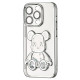 Чохол Shining Bear Case для iPhone 15 Pro Silver