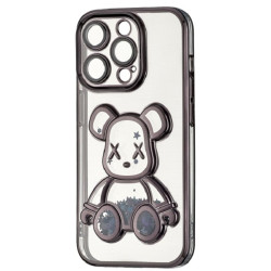 Чехол Shining Bear Case для iPhone 15 Pro Black