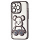 Чехол Shining Bear Case для iPhone 15 Pro Black - Фото 1