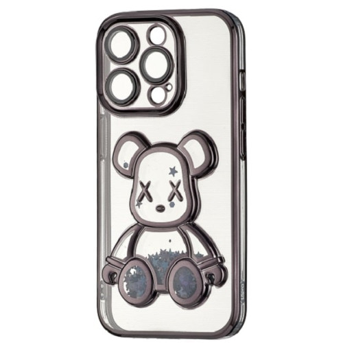 Чехол Shining Bear Case для iPhone 15 Pro Black
