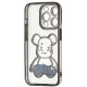 Чехол Shining Bear Case для iPhone 15 Pro Black - Фото 3