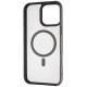 Чехол Silicone Matte Case with MagSafe для iPhone 16 Pro Max Black - Фото 2