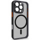 Чехол ArmorStandart Unit MagSafe SE для Apple iPhone 16 Pro Black Orange (ARM81147) - Фото 1