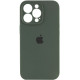 Чехол Silicone Case Full Camera для iPhone 16 Pro Max Cyprus Green