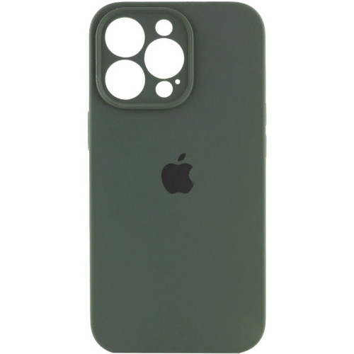 Чехол Silicone Case Full Camera для iPhone 16 Pro Max Cyprus Green