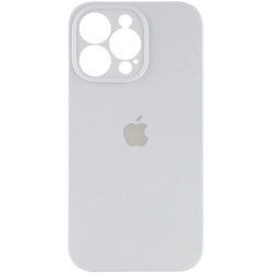 Чехол Silicone Case Full Camera для iPhone 16 Pro Max White