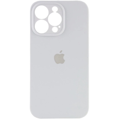 Чохол Silicone Case Full Camera для iPhone 16 Pro Max White