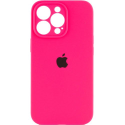 Чохол Silicone Case Full Camera для iPhone 16 Pro Max Barbie Pink