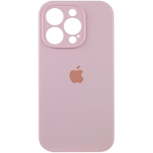 Чохол Silicone Case Full Camera для iPhone 16 Pro Max Chalk Pink